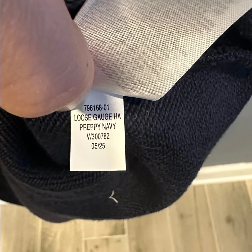 $120 Banana Republic TERRY MOCK-NECK SWEATSHIRT Sweater Mens Size LT NWOT